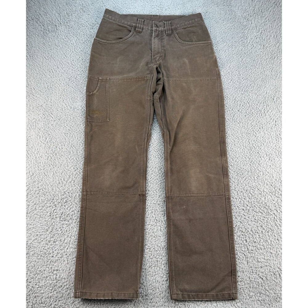 Arborwear Original Tree Climbers Pants Mens 29x30 (Tag 30x32) Brown Double Knees
